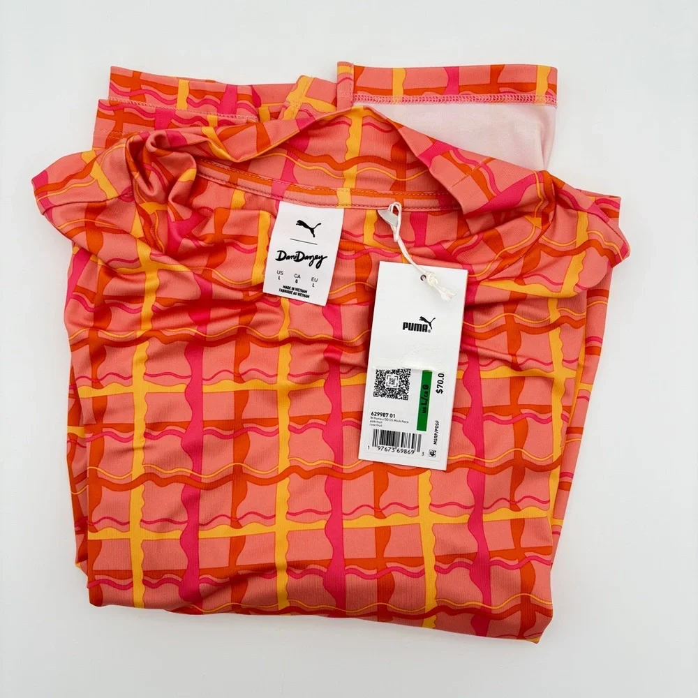 NWT Womens L Puma Dani Dazey Wrap Skirt Skort Polo Golf Tennis Pickleball Set - Picture 11 of 16
